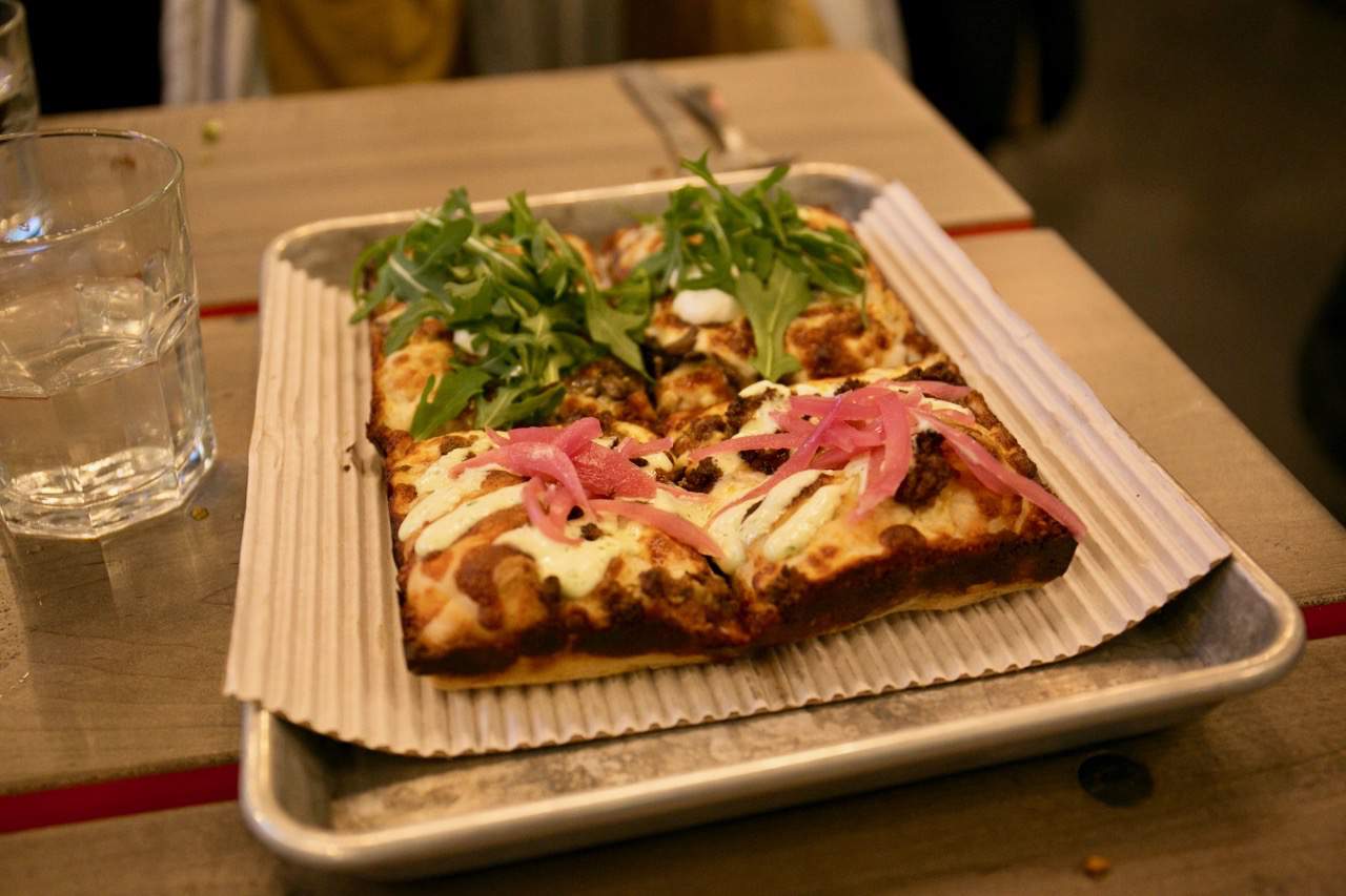 Pizza at the Federal Galley