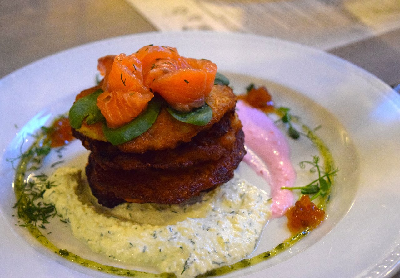 Potato Latke at Vista Puode