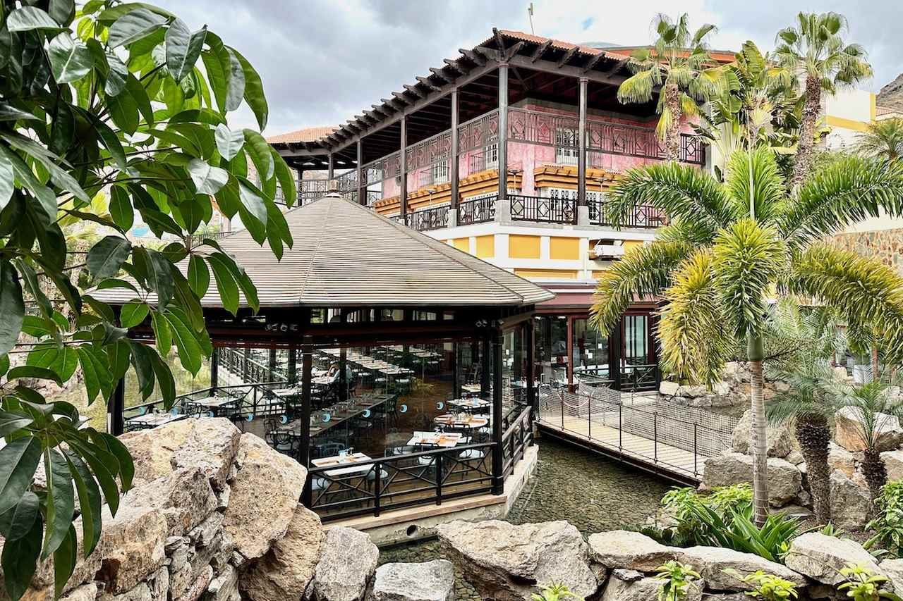 The Main Building at Hotel Cordial Mogán Playa in Gran Canaria