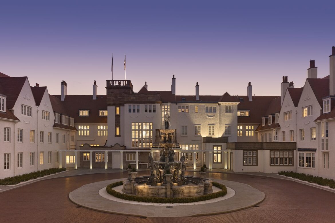 Trump Turnberry courtyard